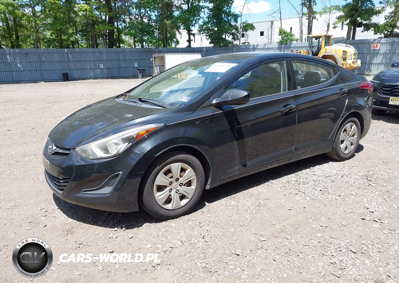 2016 Hyundai Elantra Se VIN:KMHDH4AE9GU576034 - 2