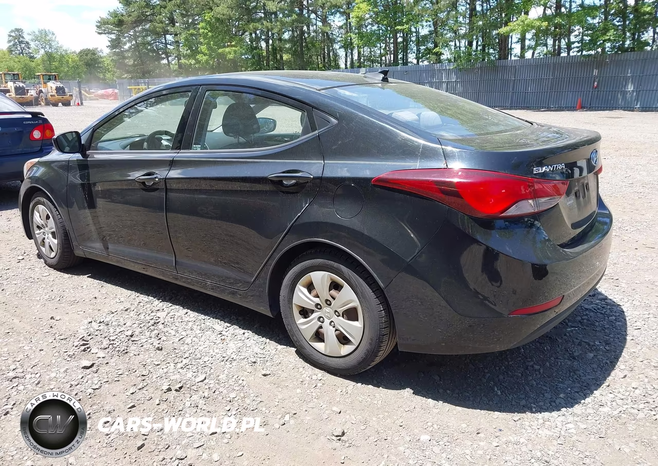 2016 Hyundai Elantra Se VIN:KMHDH4AE9GU576034 - 3