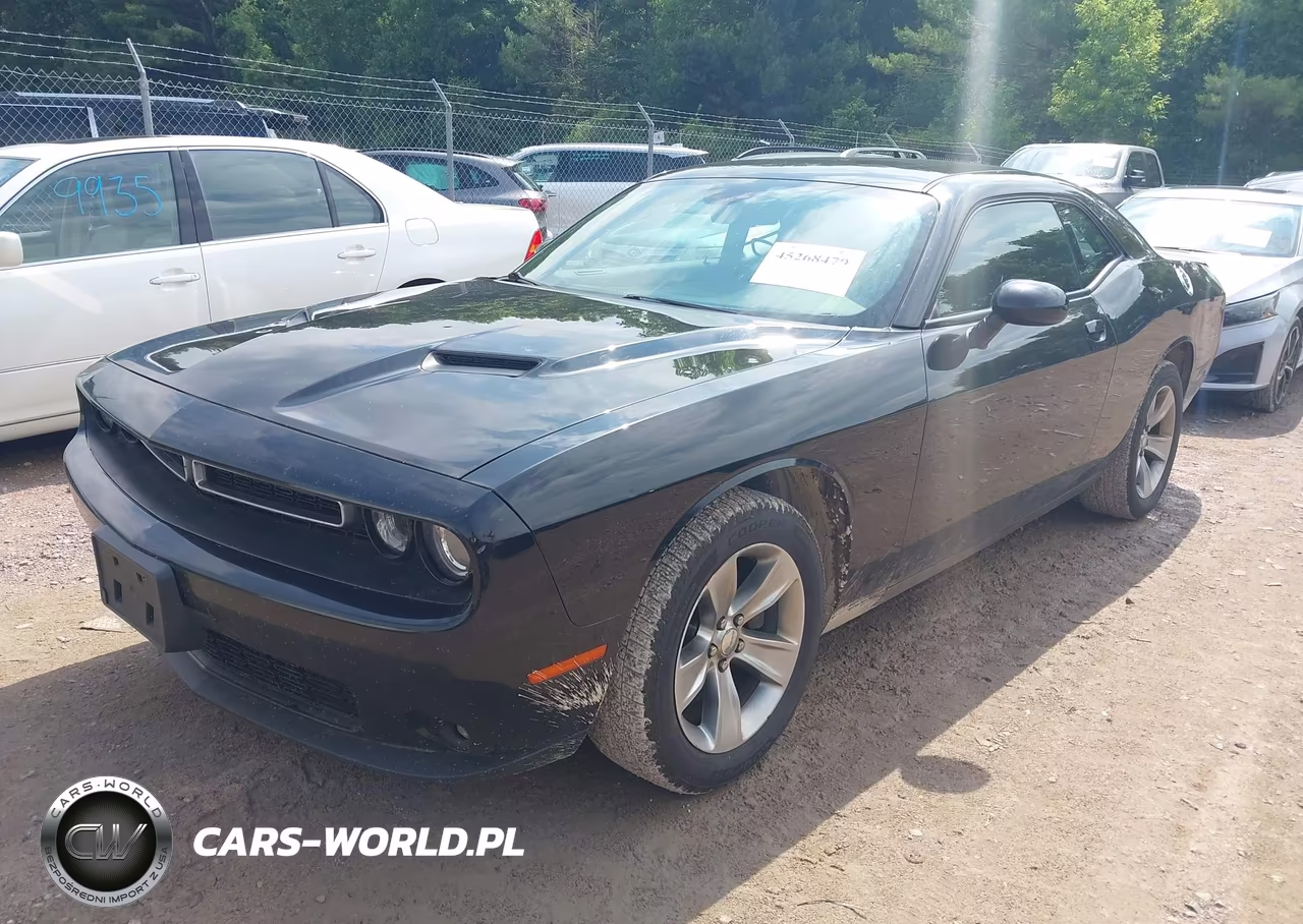 2016 Dodge Challenger Sxt VIN:2C3CDZAG1GH353827 - 2