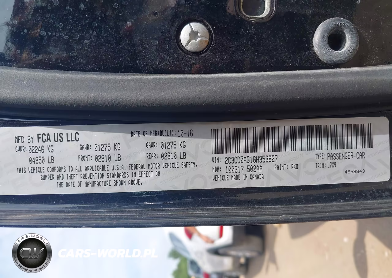 2016 Dodge Challenger Sxt VIN:2C3CDZAG1GH353827 - 9