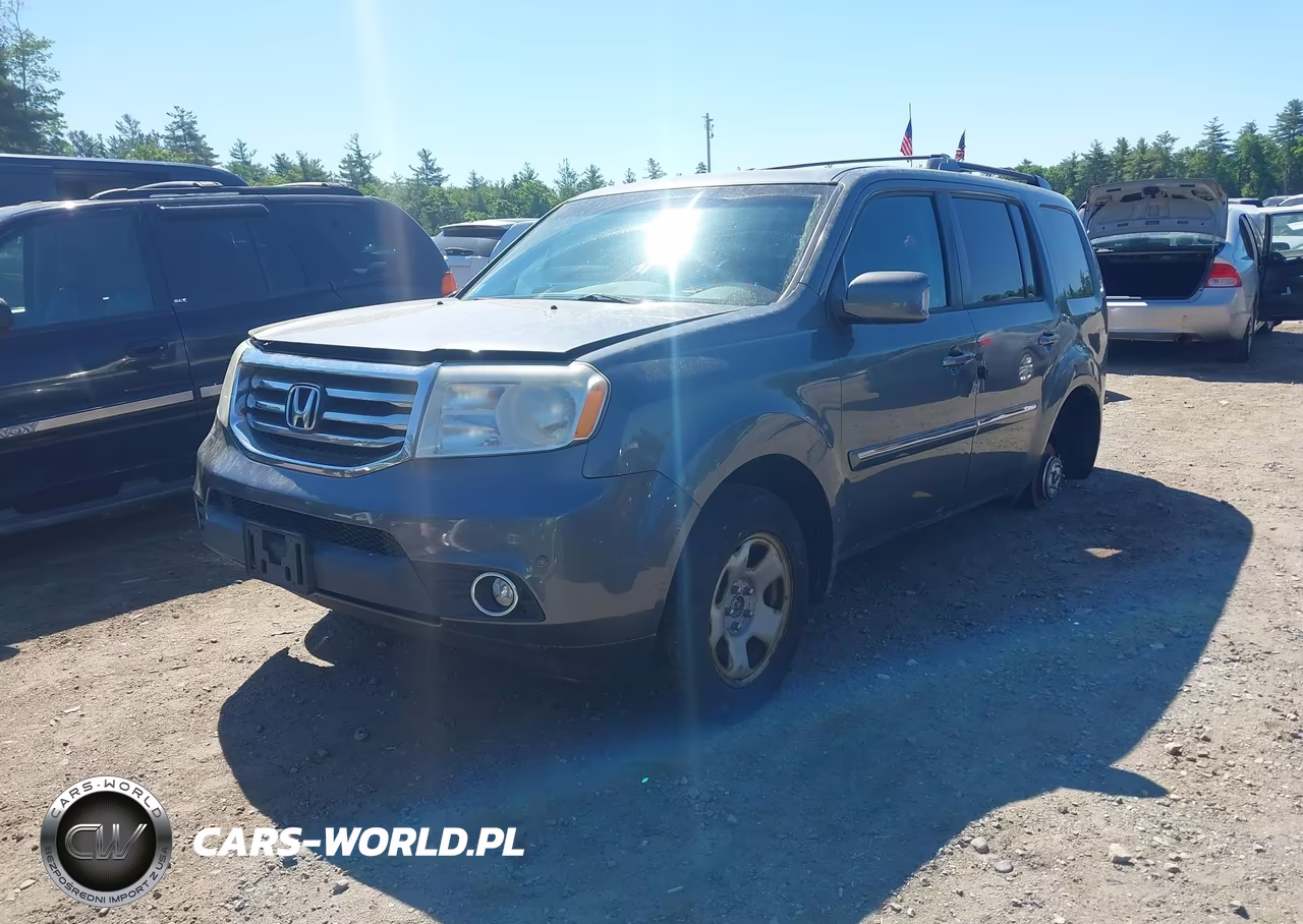 2012 Honda Pilot Touring VIN:5FNYF4H91CB079597 - 2