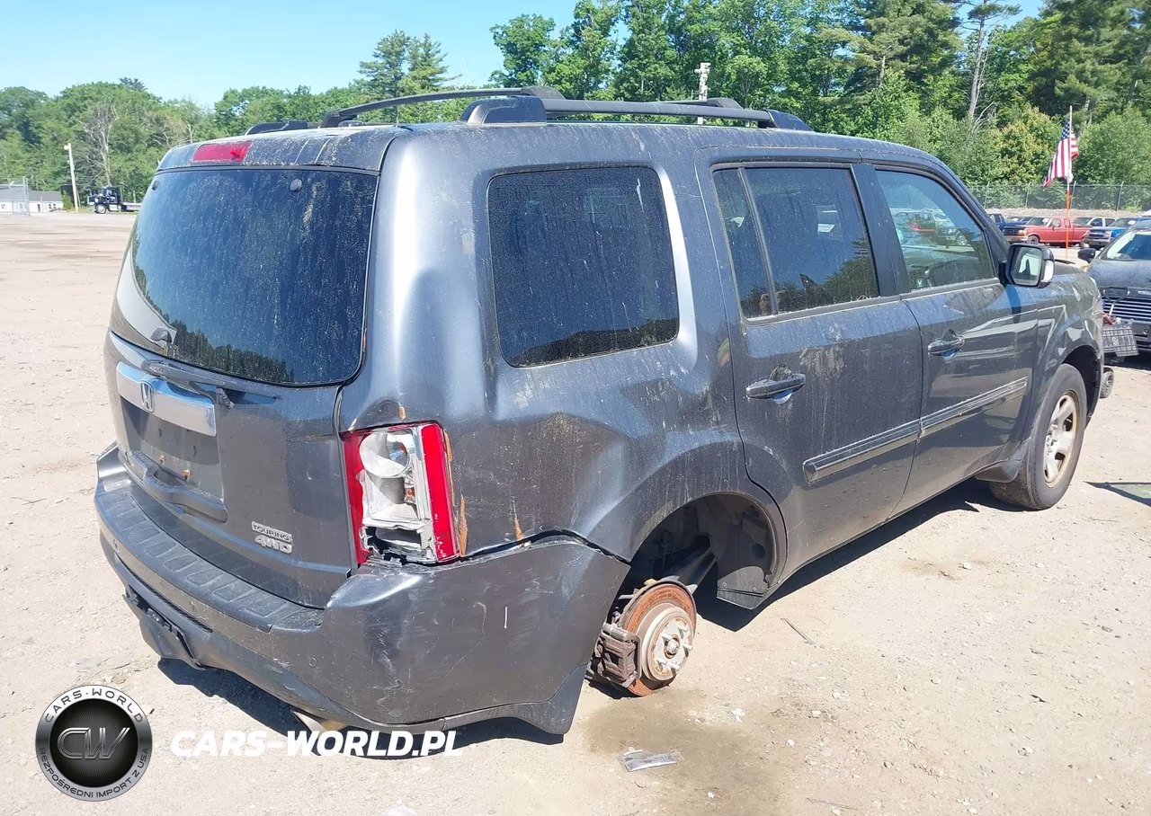 2012 Honda Pilot Touring VIN:5FNYF4H91CB079597 - 6