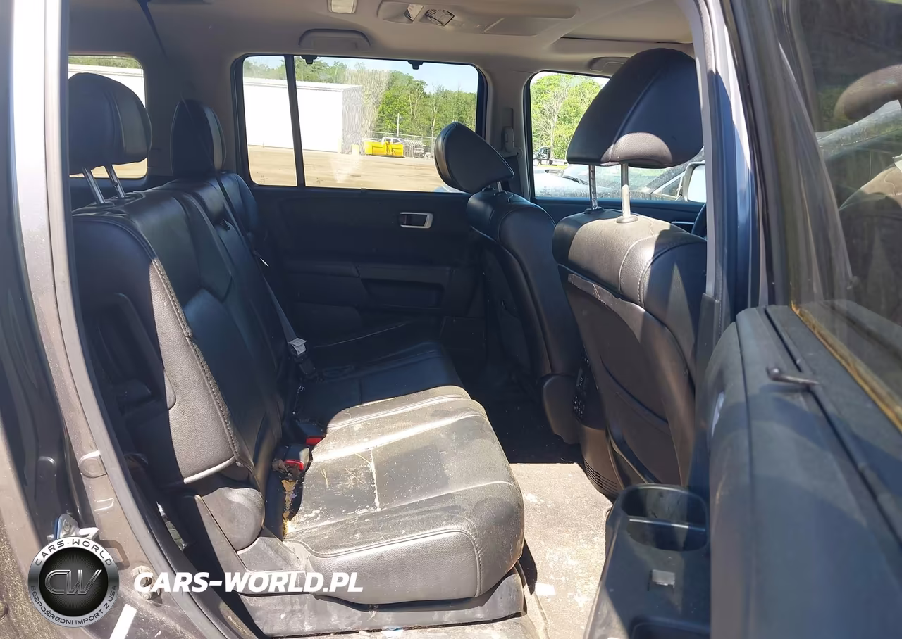 2012 Honda Pilot Touring VIN:5FNYF4H91CB079597 - 8