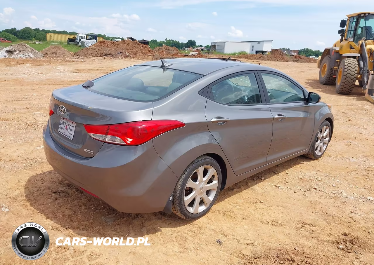 2013 Hyundai Elantra Limited VIN:5NPDH4AE1DH298997 - 4
