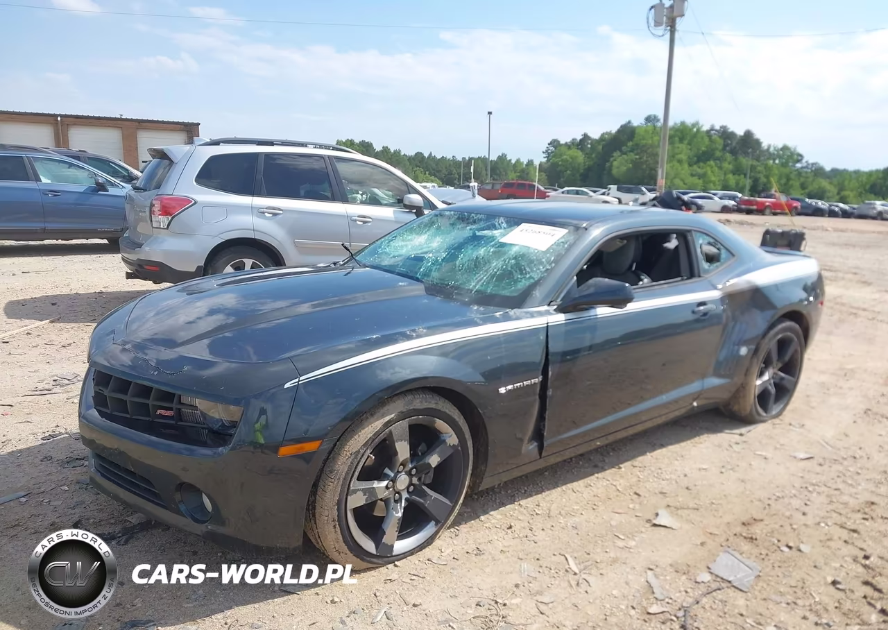 2012 Chevrolet Camaro 2Lt VIN:2G1FC1E32C9196987 - 2