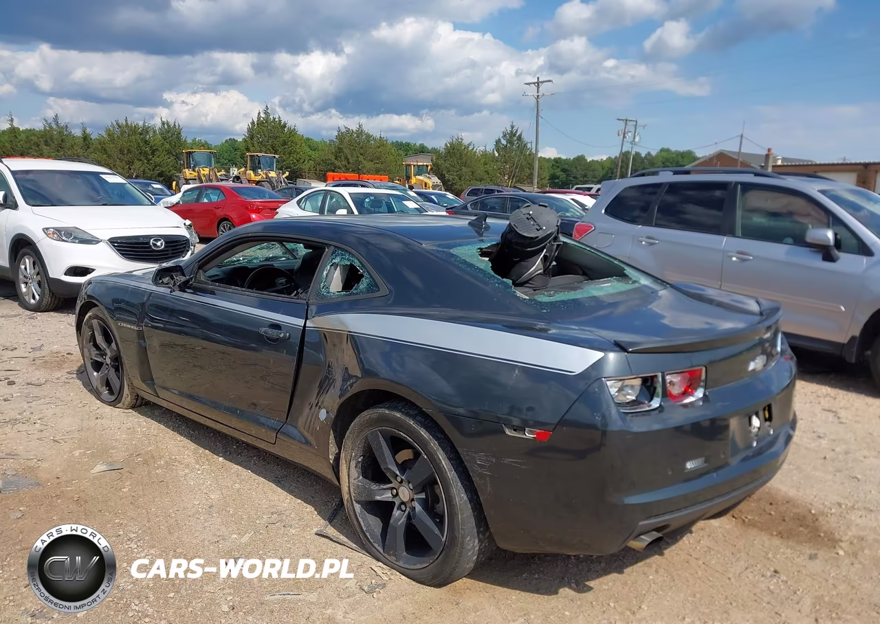 2012 Chevrolet Camaro 2Lt VIN:2G1FC1E32C9196987 - 3