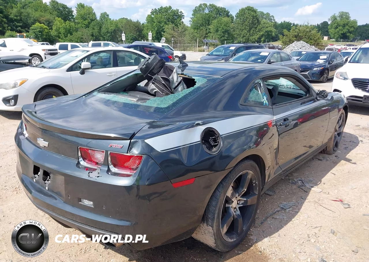 2012 Chevrolet Camaro 2Lt VIN:2G1FC1E32C9196987 - 4