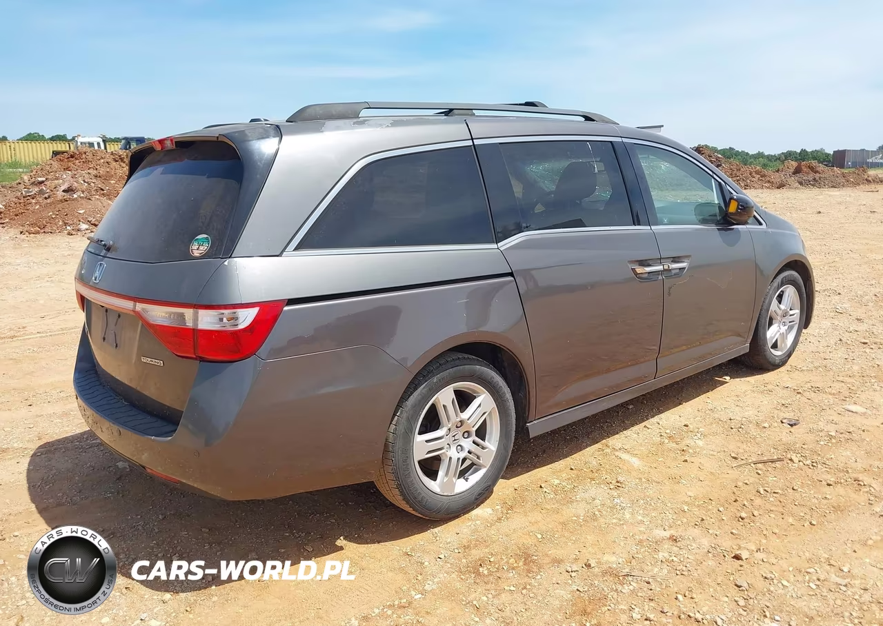 2012 Honda Odyssey Touring-Touring Elite VIN:5FNRL5H98CB006472 - 4
