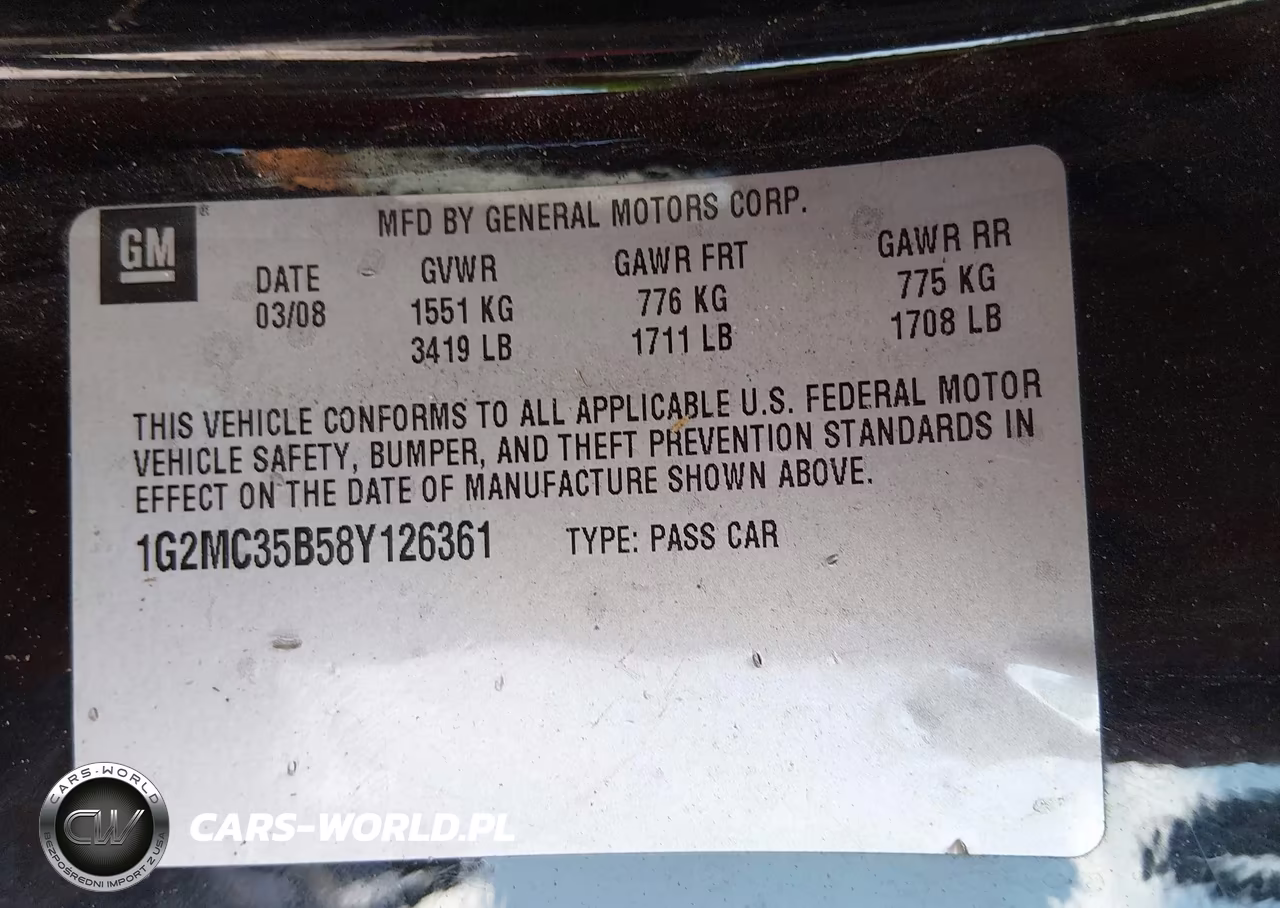 2008 Pontiac Solstice VIN:1G2MC35B58Y126361 - 9