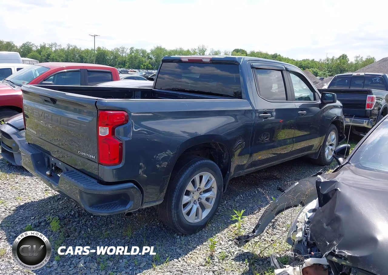 2019 Chevrolet Silverado 1500 Custom VIN:3GCPWBEH0KG221121 - 4