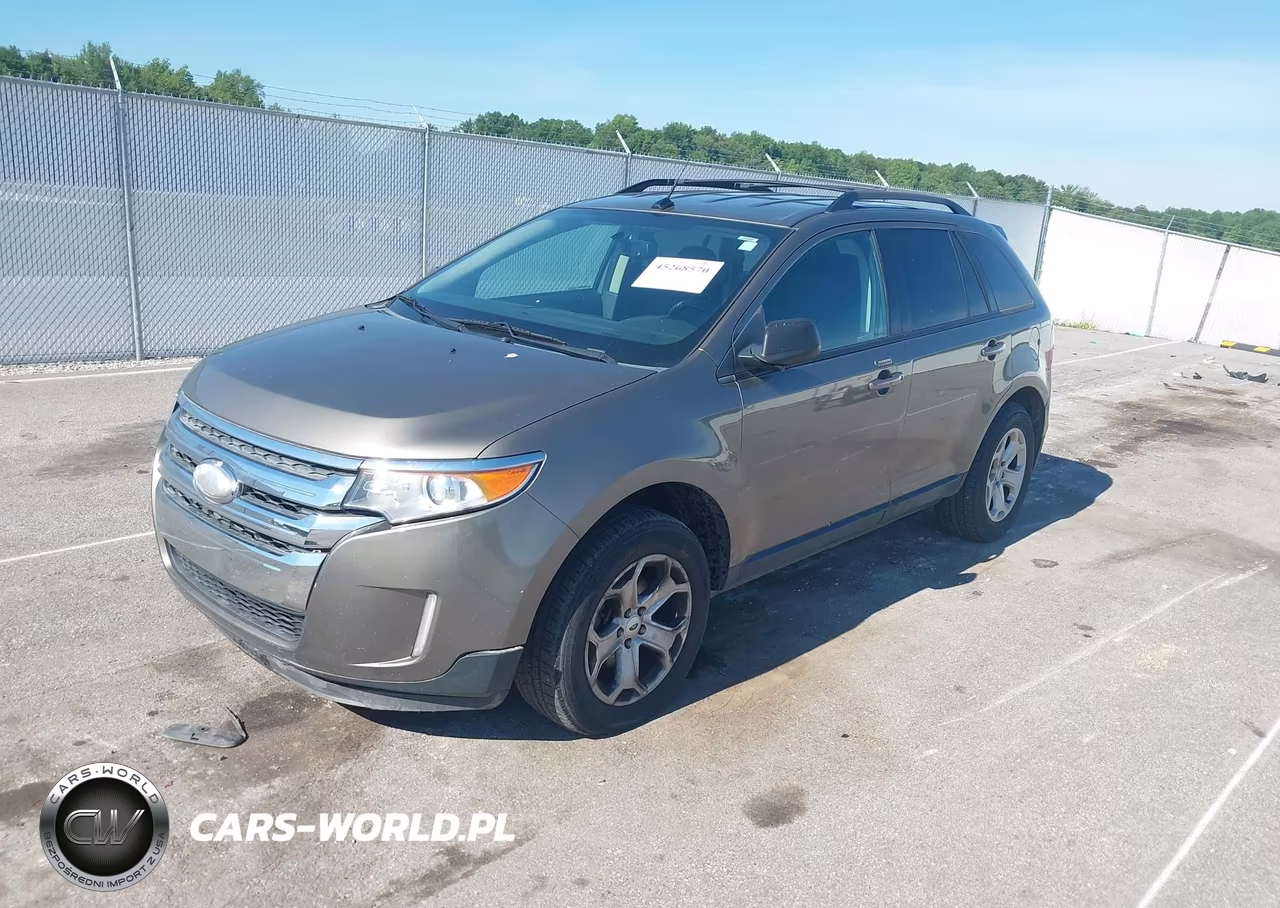 2013 Ford Edge Sel VIN:2FMDK4JC6DBA85728 - 2