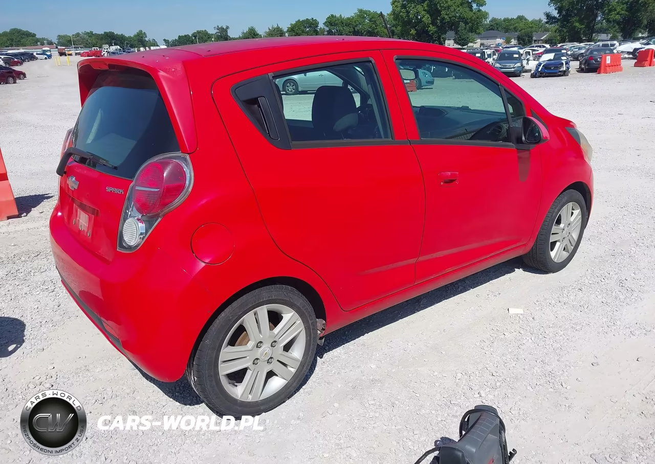 2014 Chevrolet Spark Ls Manual VIN:KL8CA6S91EC555157 - 4