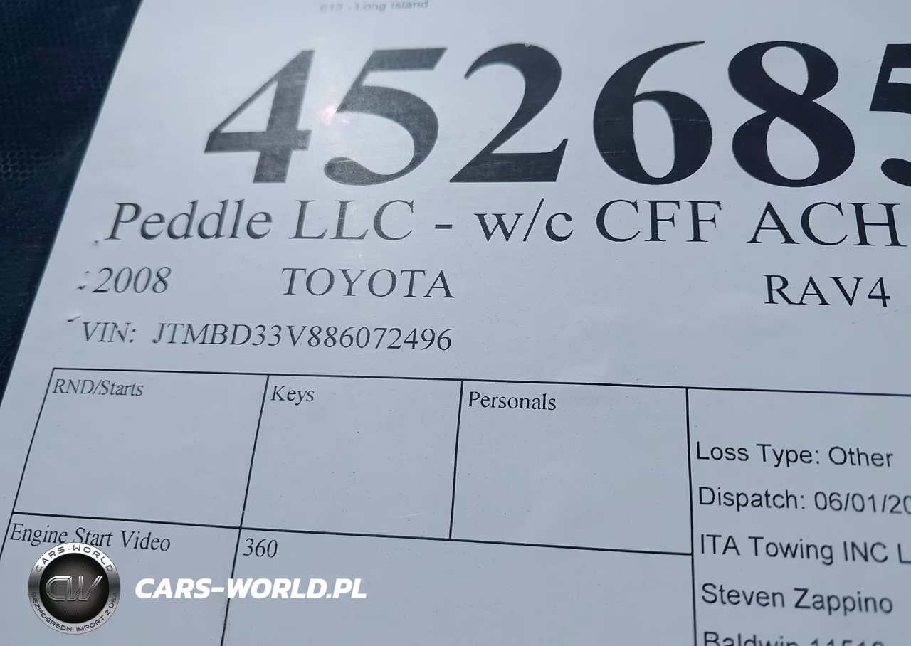 2008 Toyota Rav4 VIN:JTMBD33V886072496 - 11