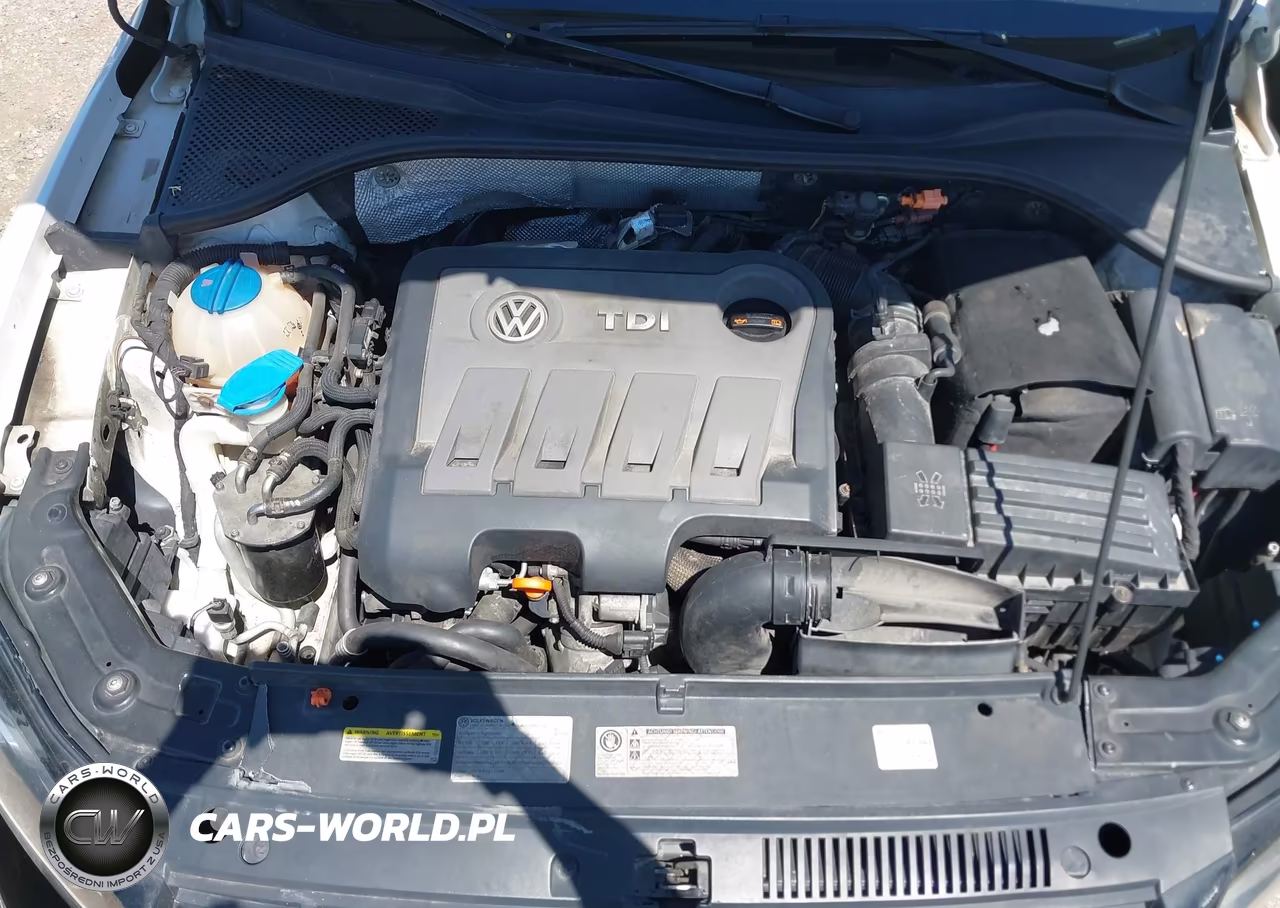 2013 Volkswagen Passat 2.0L Tdi Se VIN:1VWBN7A37DC030383 - 10