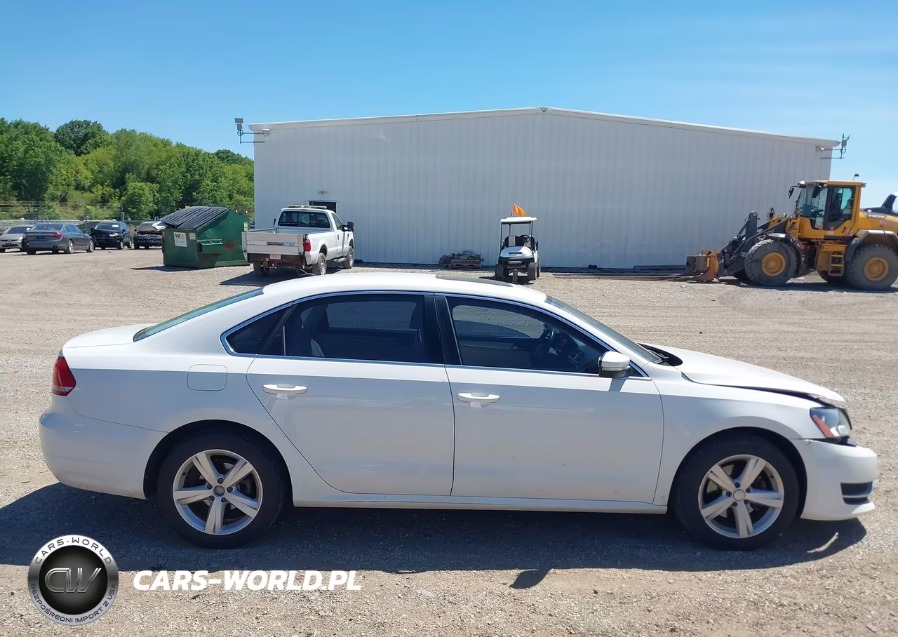 2013 Volkswagen Passat 2.0L Tdi Se VIN:1VWBN7A37DC030383 - 14