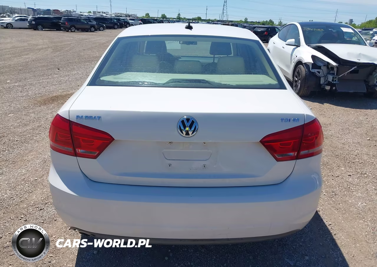 2013 Volkswagen Passat 2.0L Tdi Se VIN:1VWBN7A37DC030383 - 17