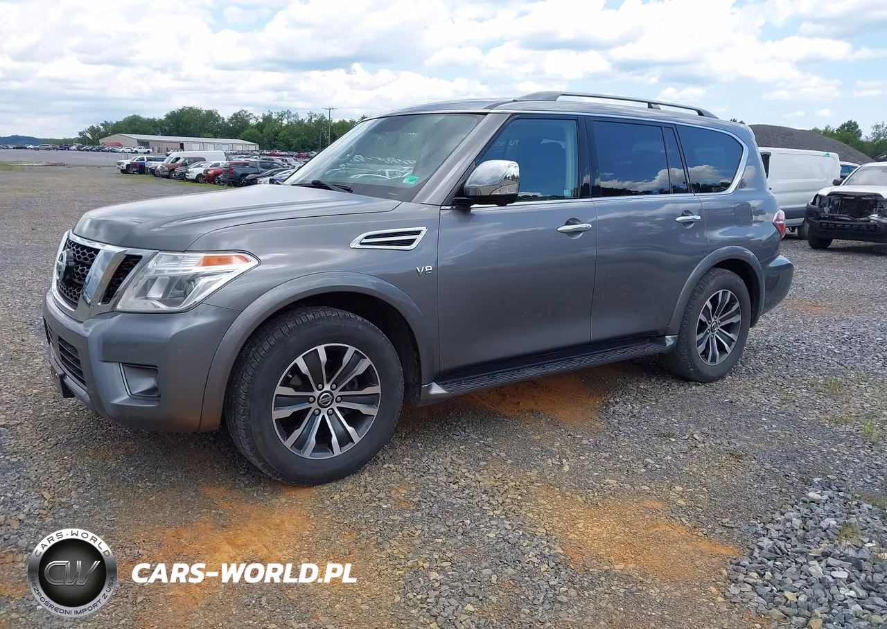 2018 Nissan Armada Sl VIN:JN8AY2NC6JX502570 - 2