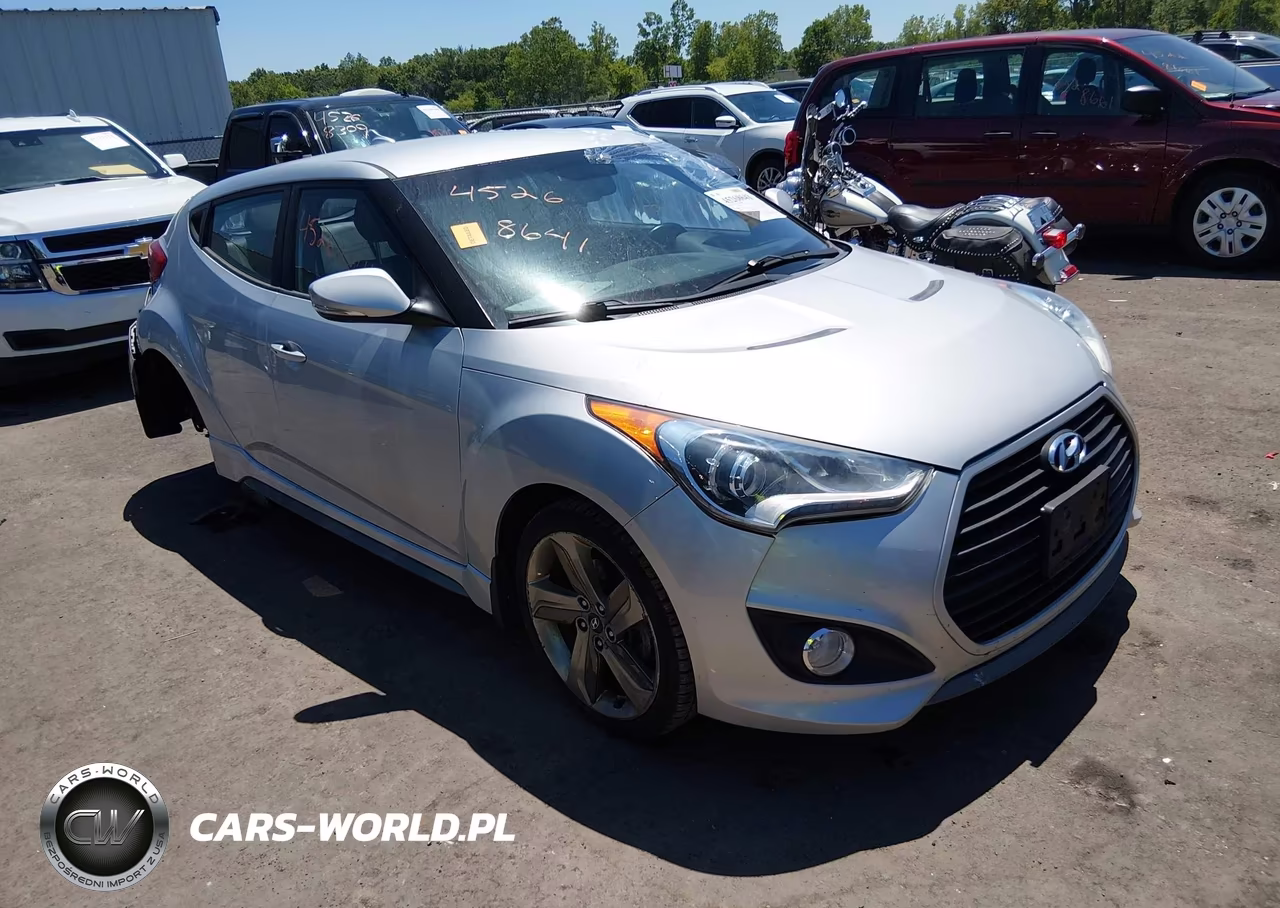 2014 Hyundai Veloster Turbo W-Blue – zdjęcie 1 z 17