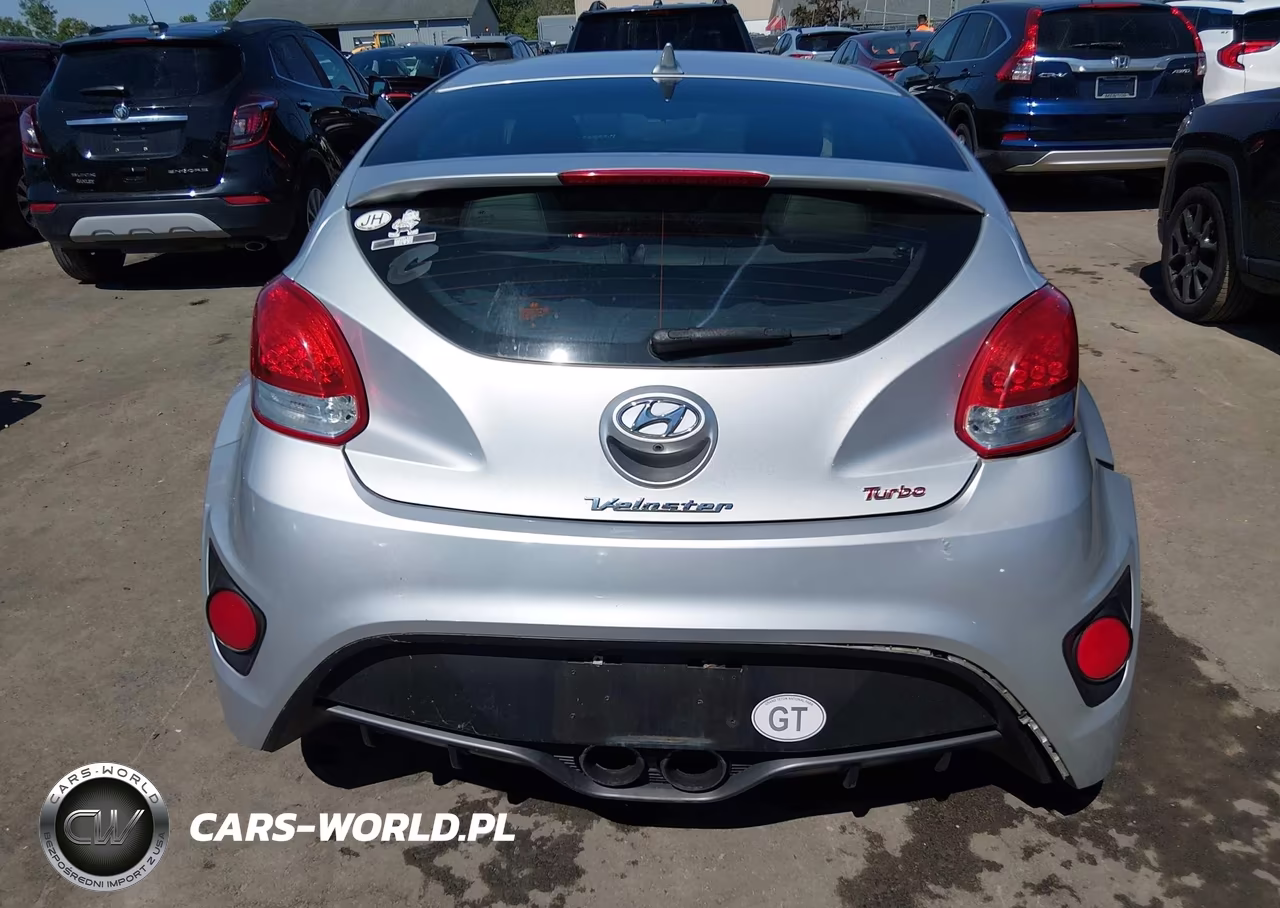 2014 Hyundai Veloster Turbo W-Blue VIN:KMHTC6AE9EU195562 - 17