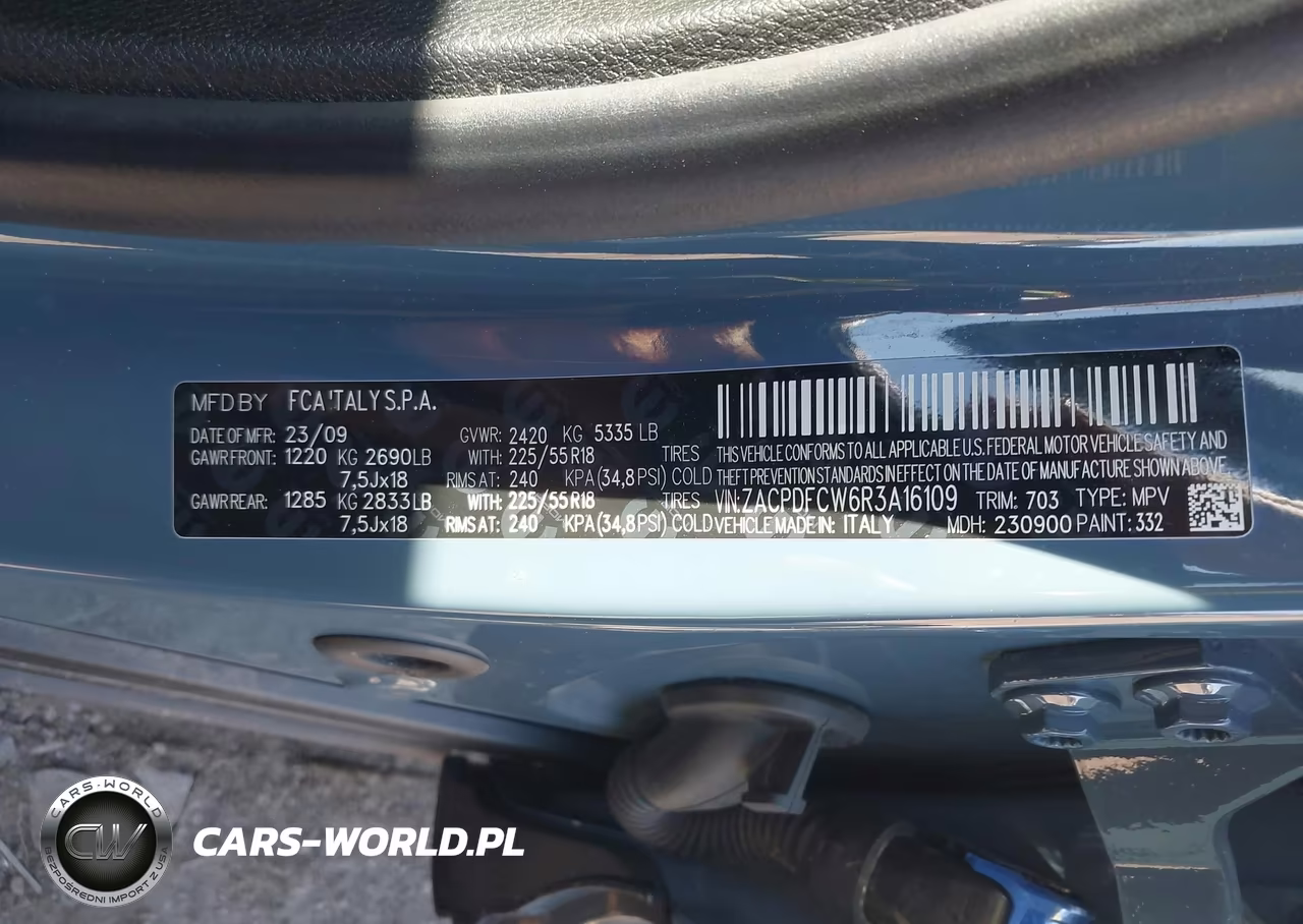 2024 Dodge Hornet R-T Eawd VIN:ZACPDFCW6R3A16109 - 9