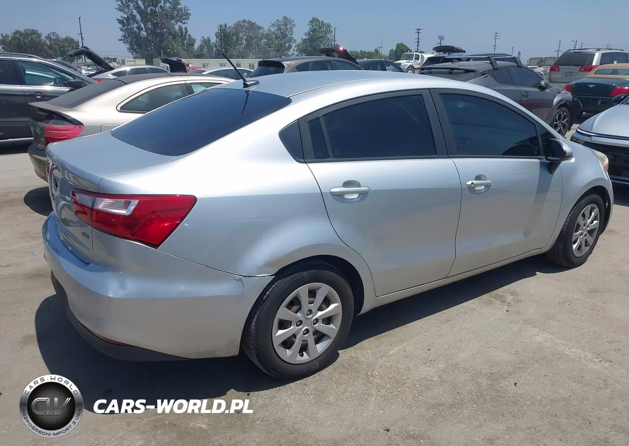 2017 Kia Rio Lx VIN:KNADM4A39H6025913 - 4