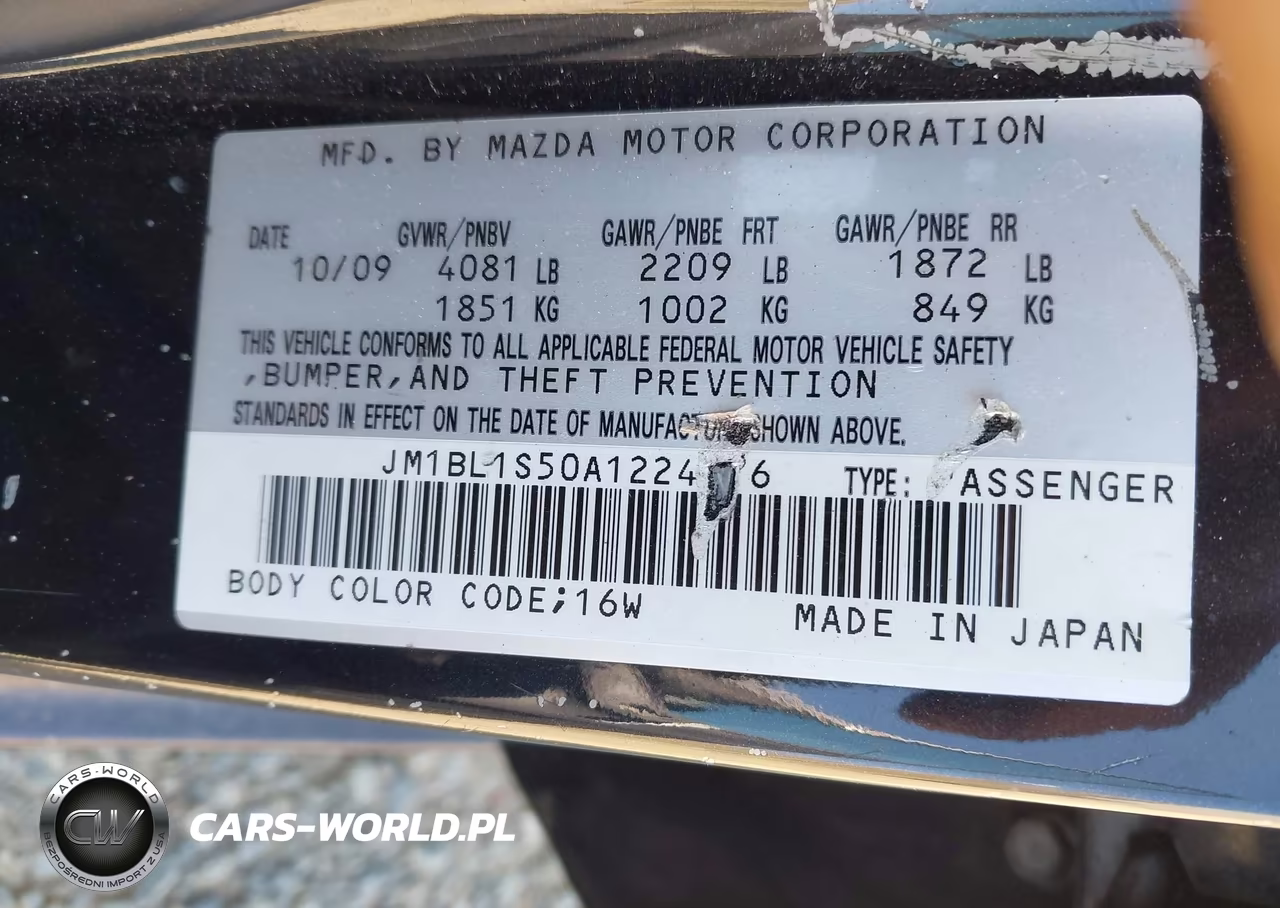 2010 Mazda Mazda3 S Grand Touring VIN:JM1BL1S50A1224976 - 9