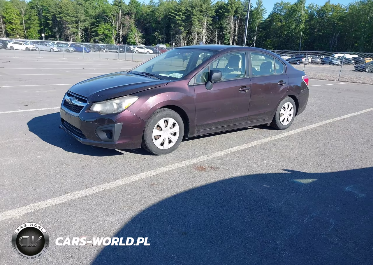 2013 Subaru Impreza 2.0I VIN:JF1GJAA68DH029991 - 2