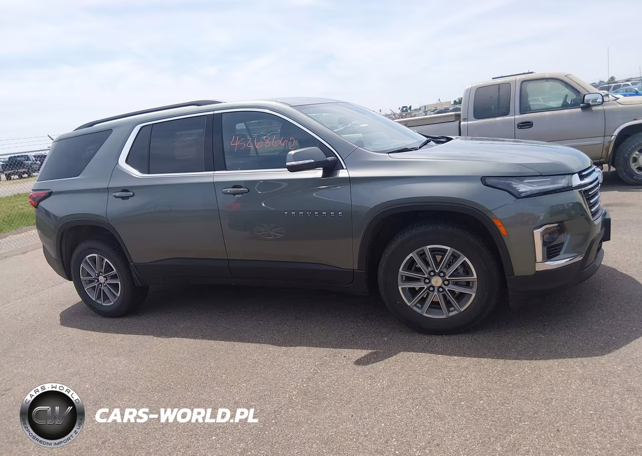 2022 Chevrolet Traverse Awd Lt Cloth VIN:1GNEVGKW4NJ168136 - 13