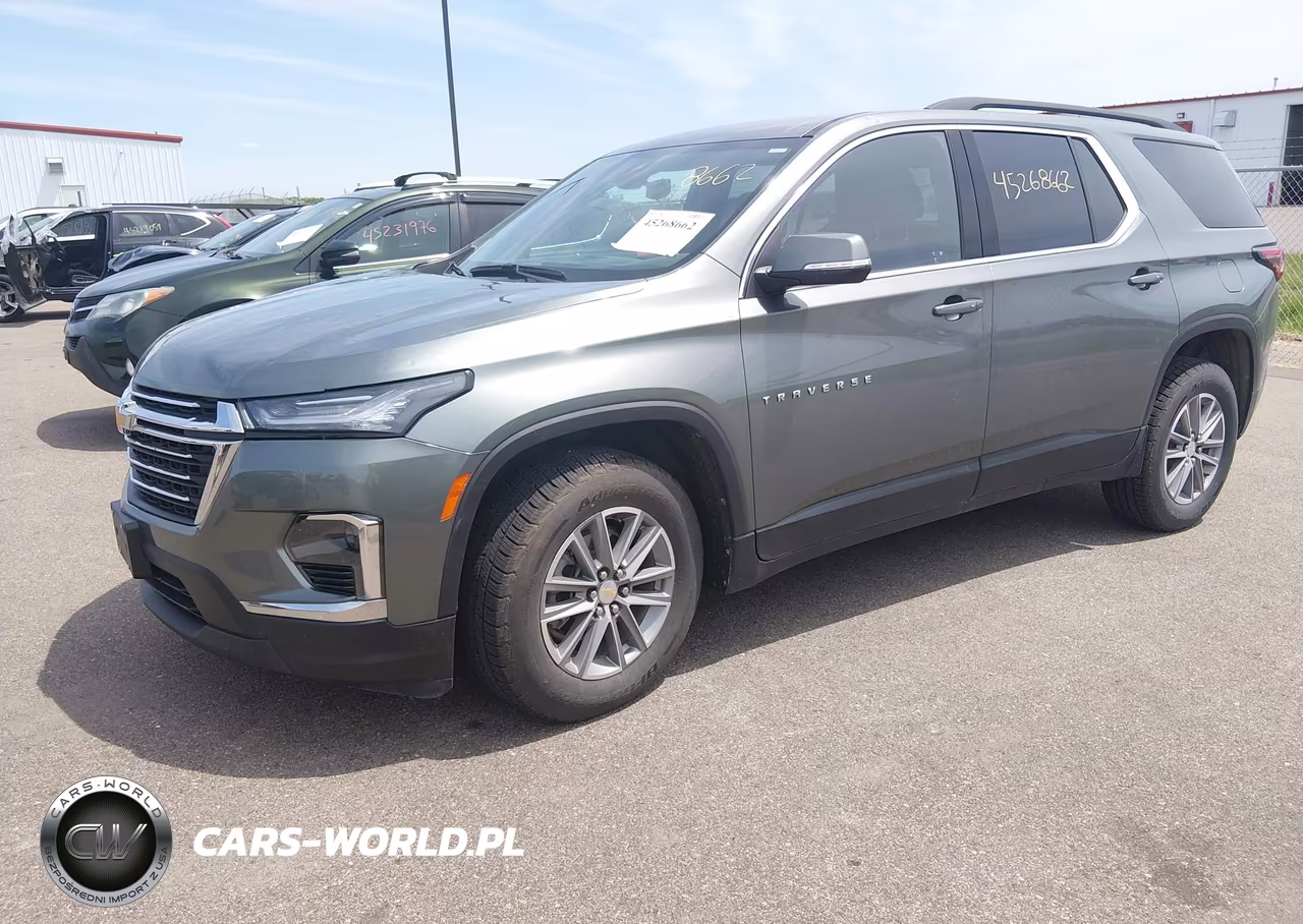 2022 Chevrolet Traverse Awd Lt Cloth VIN:1GNEVGKW4NJ168136 - 2