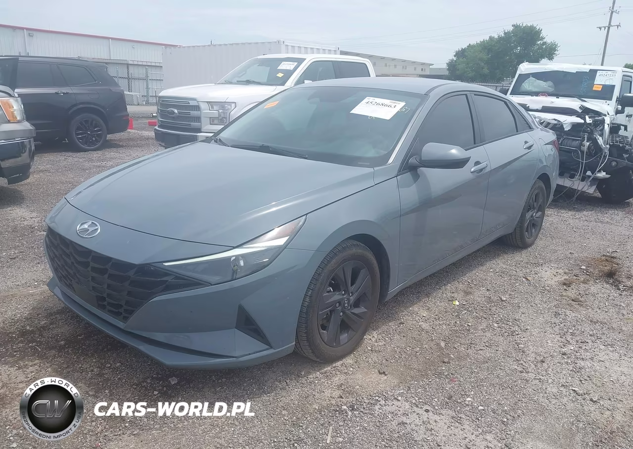 2021 Hyundai Elantra Sel VIN:KMHLS4AG8MU116700 - 2