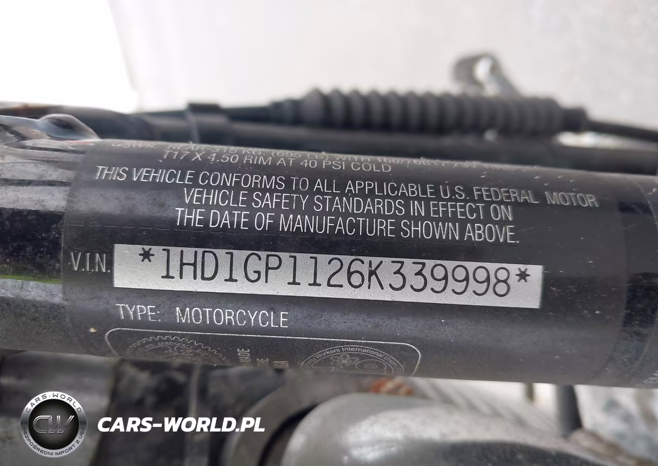 2006 Harley-Davidson Fxdwgi VIN:1HD1GP1126K339998 - 10