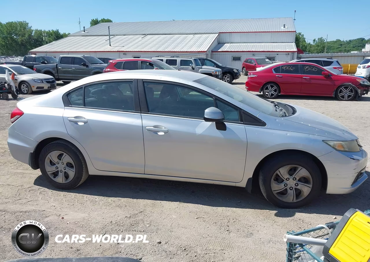 2013 Honda Civic Lx VIN:19XFB2F58DE050595 - 13