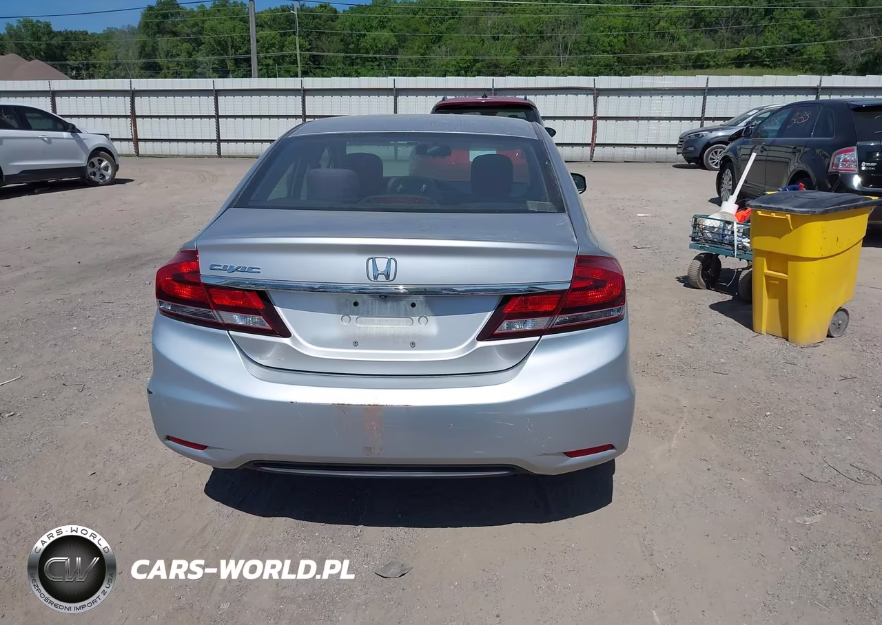 2013 Honda Civic Lx VIN:19XFB2F58DE050595 - 16