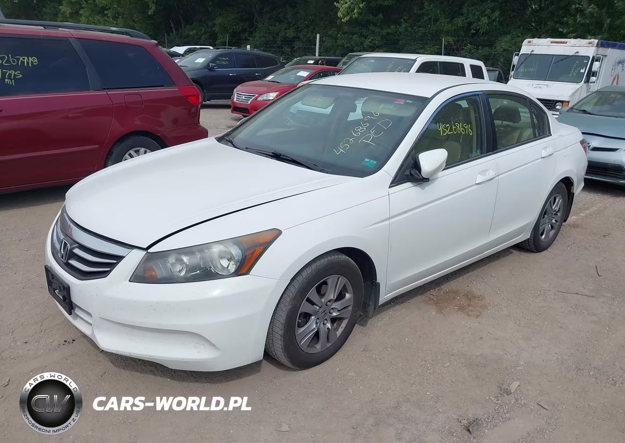 2012 Honda Accord 2.4 Se VIN:1HGCP2F63CA128801 - 2