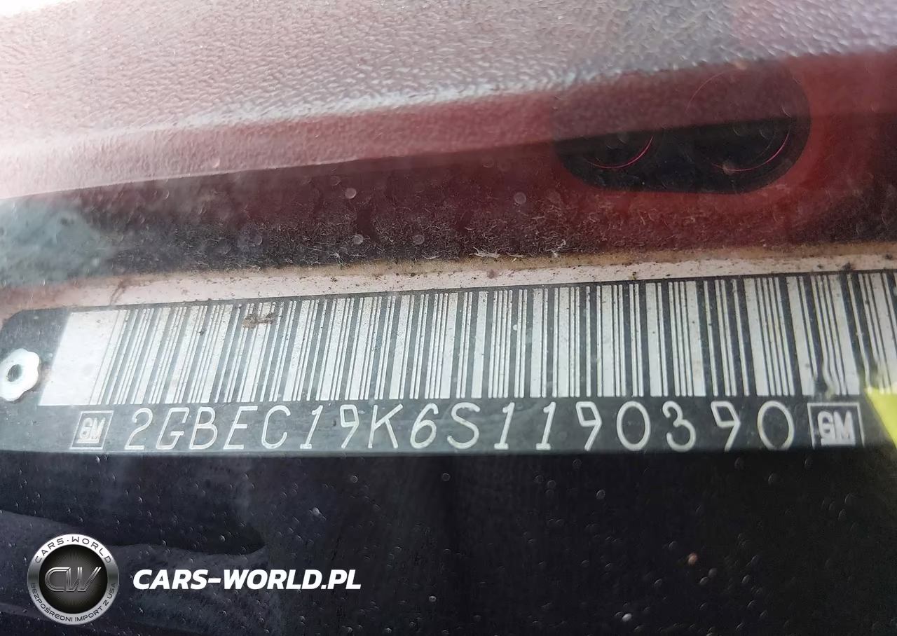 1995 Chevrolet Gmt-400 C1500 VIN:2GBEC19K6S1190390 - 9
