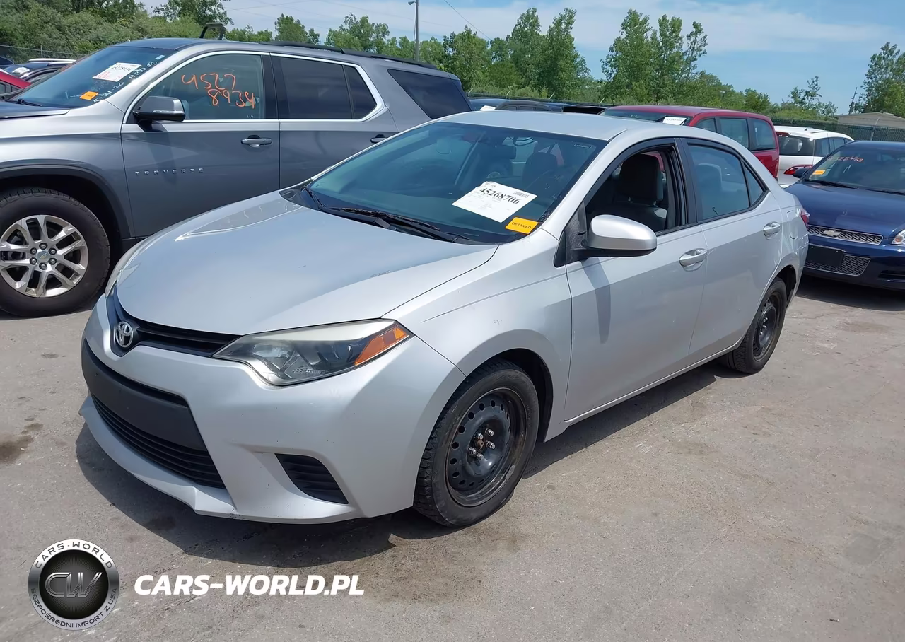 2014 Toyota Corolla Le VIN:5YFBURHE3EP140154 - 2