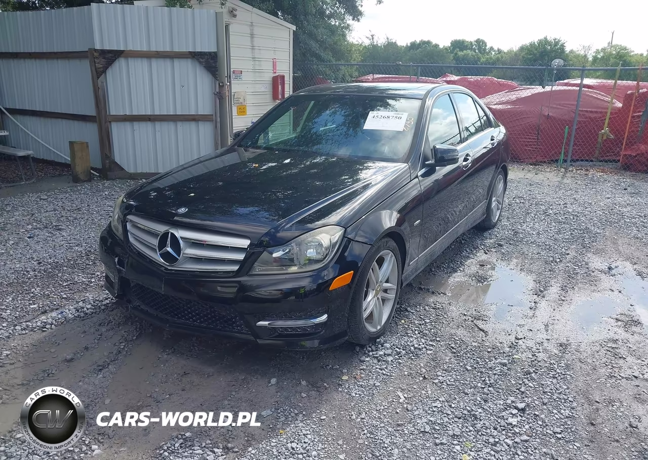 2012 Mercedes-Benz C 250 Luxury-Sport VIN:WDDGF4HB9CA630856 - 2