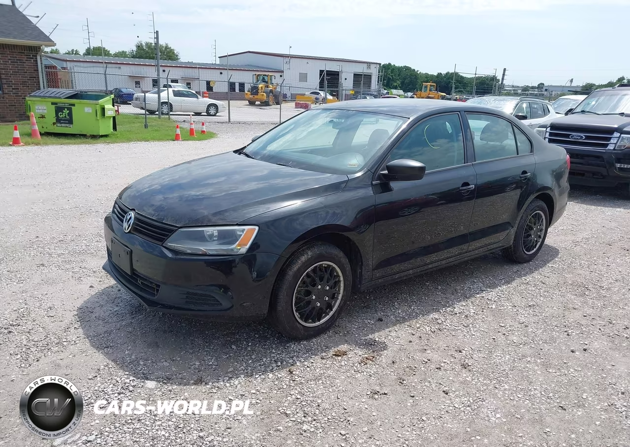 2012 Volkswagen Jetta 2.0L S VIN:3VW2K7AJ7CM358133 - 2