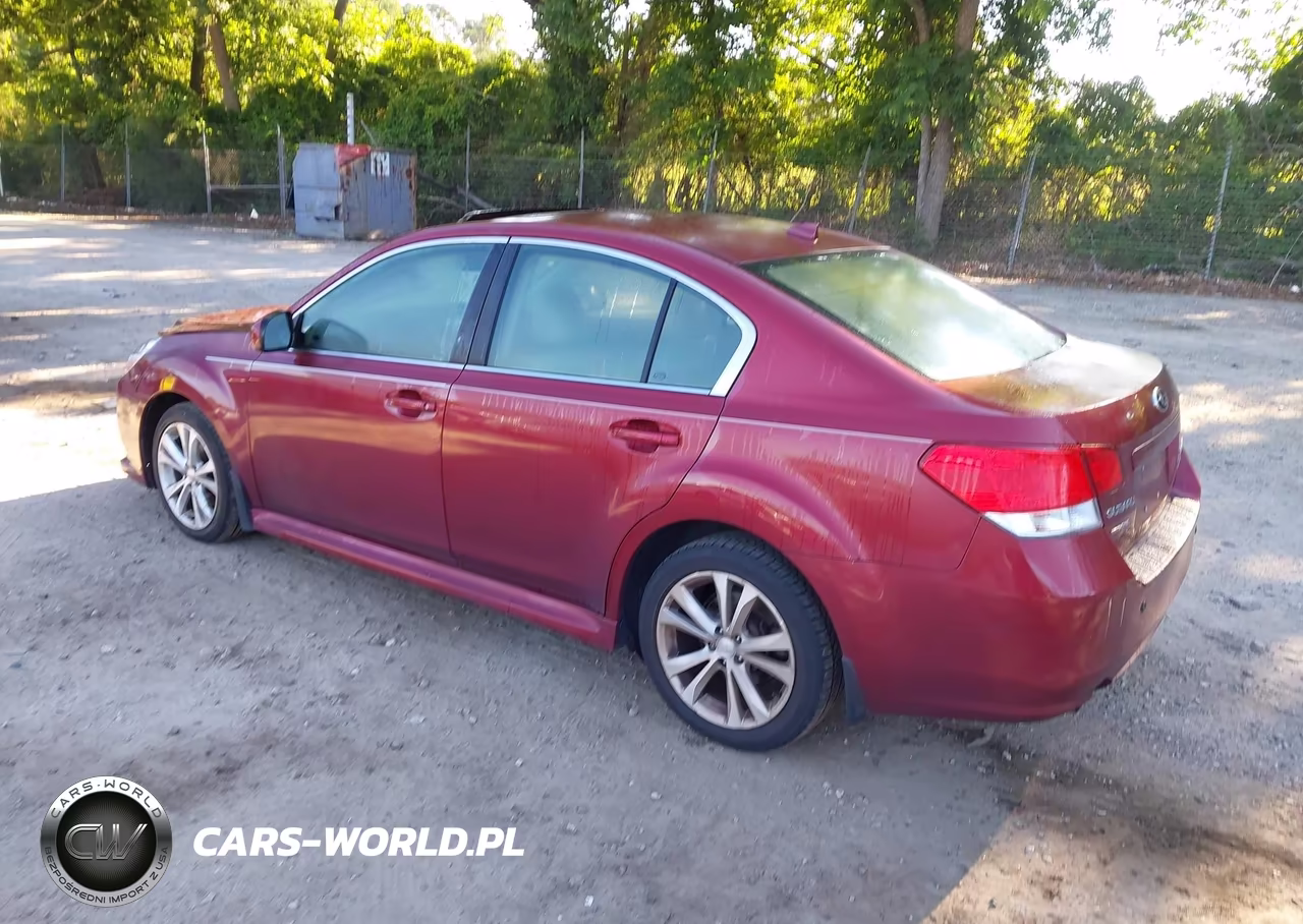 2013 Subaru Legacy 2.5I Limited VIN:4S3BMBK60D3011109 - 3