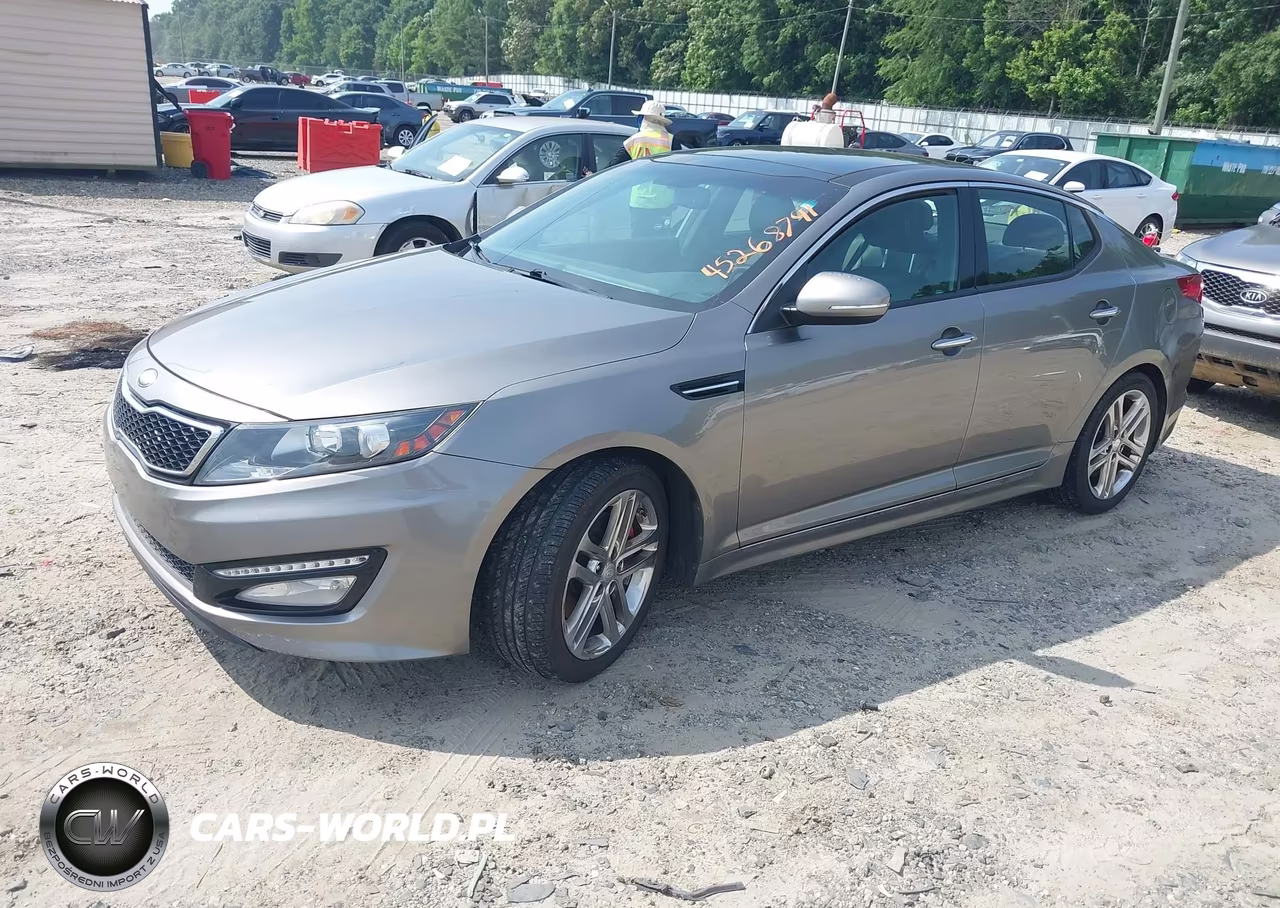 2013 Kia Optima Sx VIN:5XXGR4A61DG215454 - 2