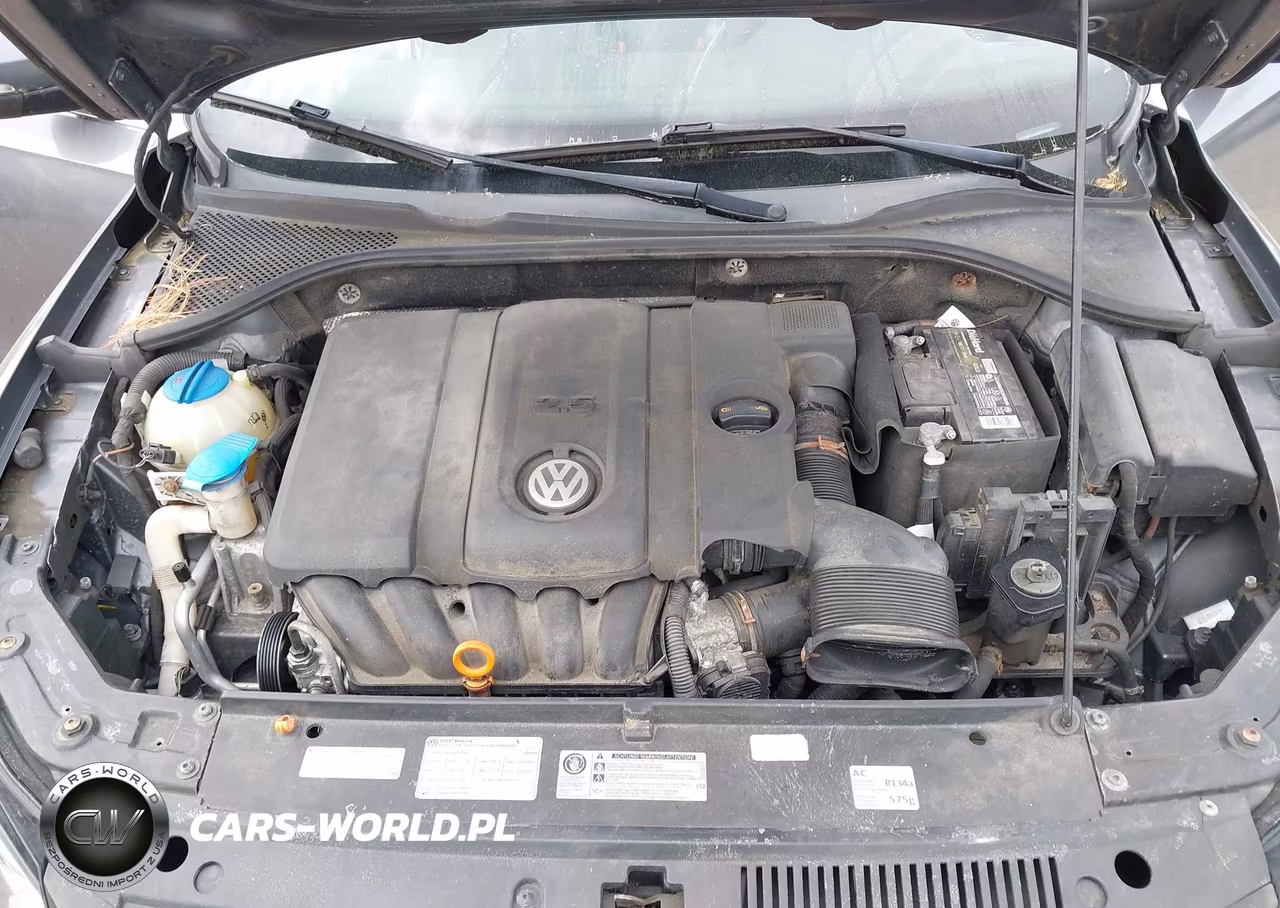 2013 Volkswagen Passat 2.5L Se VIN:1VWBP7A35DC023684 - 10
