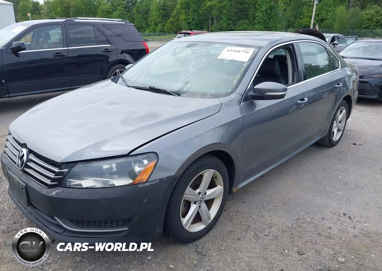 2013 Volkswagen Passat 2.5L Se VIN:1VWBP7A35DC023684 - 2