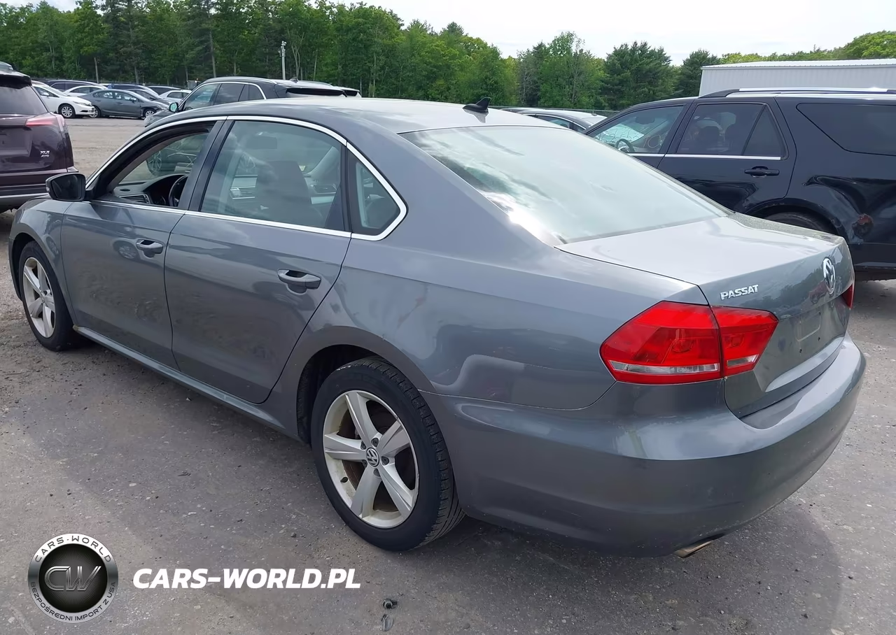 2013 Volkswagen Passat 2.5L Se VIN:1VWBP7A35DC023684 - 3