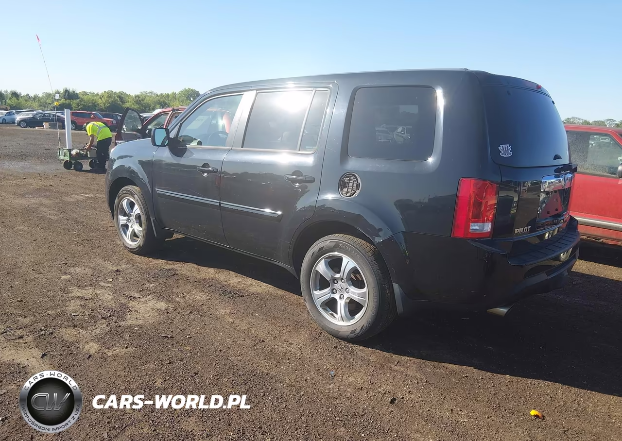 2014 Honda Pilot Ex-L VIN:5FNYF4H59EB028610 - 3
