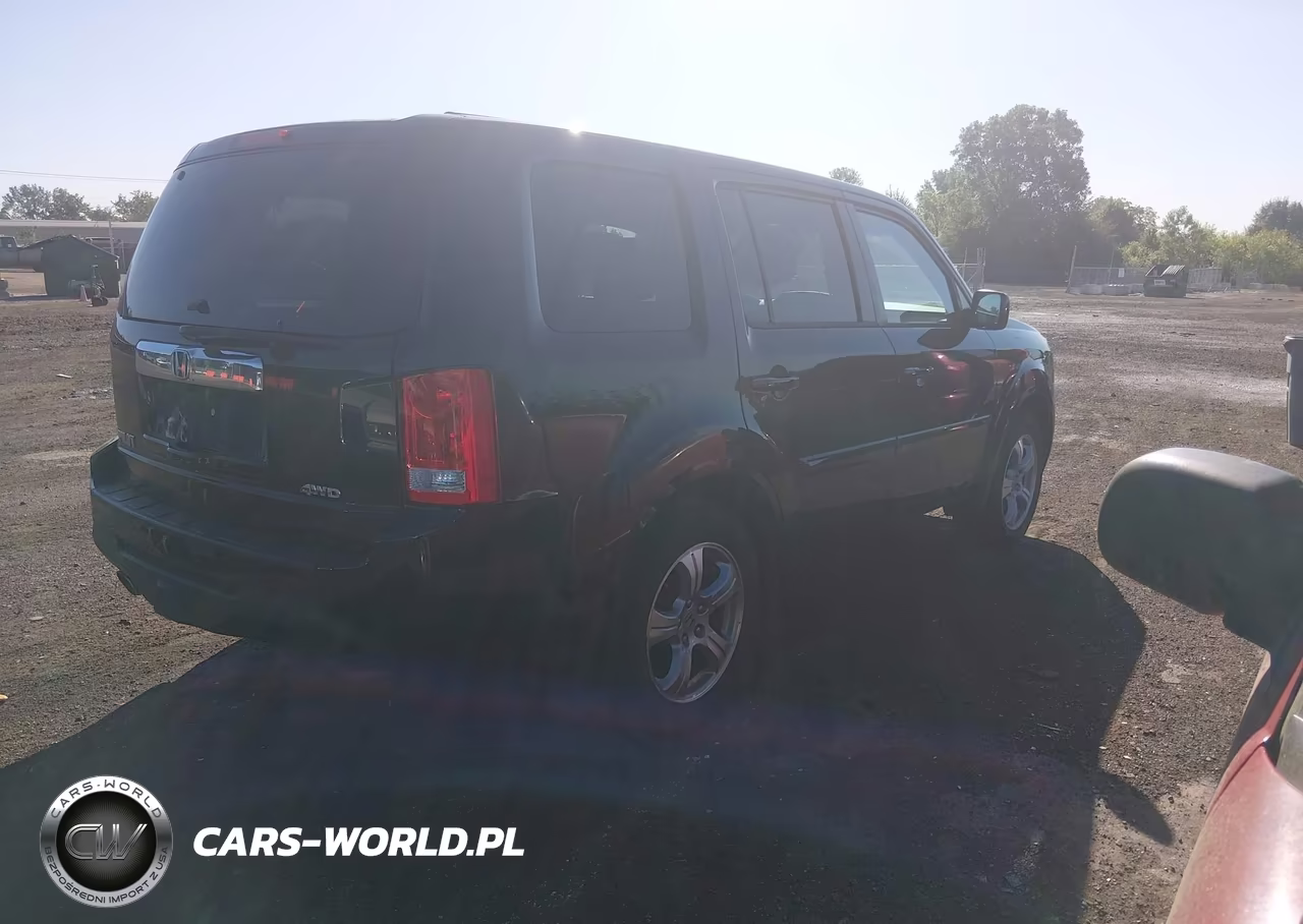 2014 Honda Pilot Ex-L VIN:5FNYF4H59EB028610 - 4