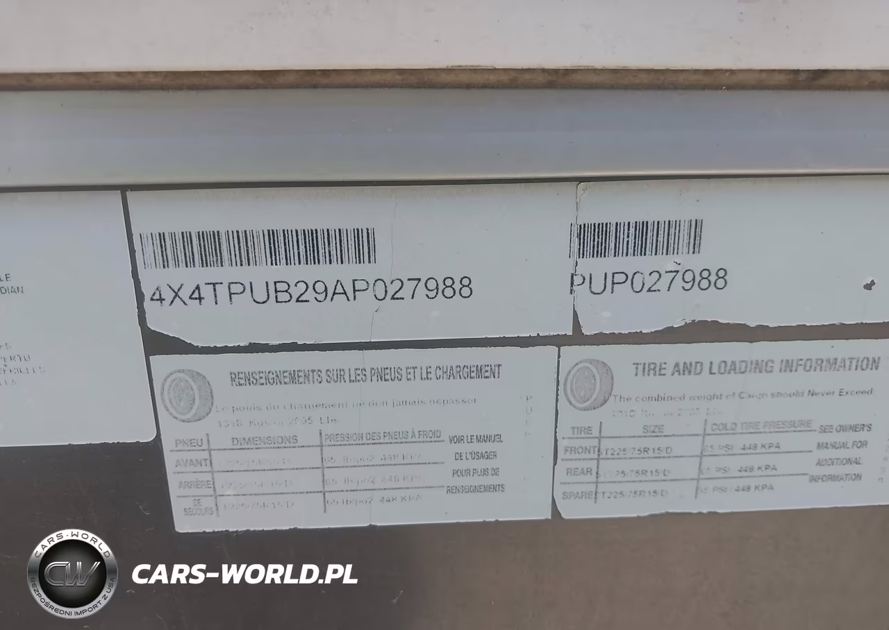 2010 Puma Other VIN:4X4TPUB29AP027988 - 9