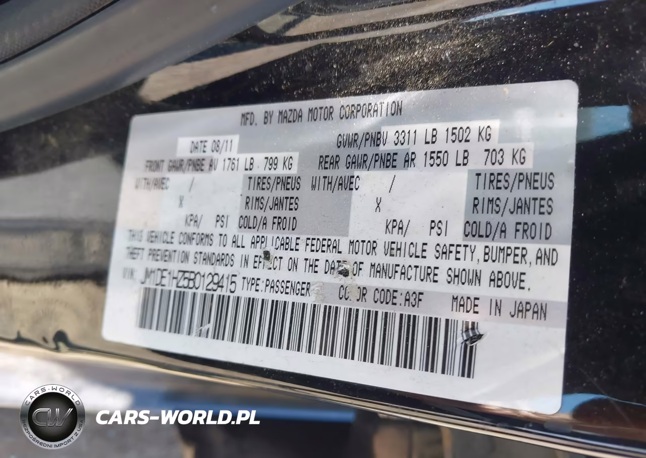 2011 Mazda Mazda2 Sport VIN:JM1DE1HZ5B0129415 - 9