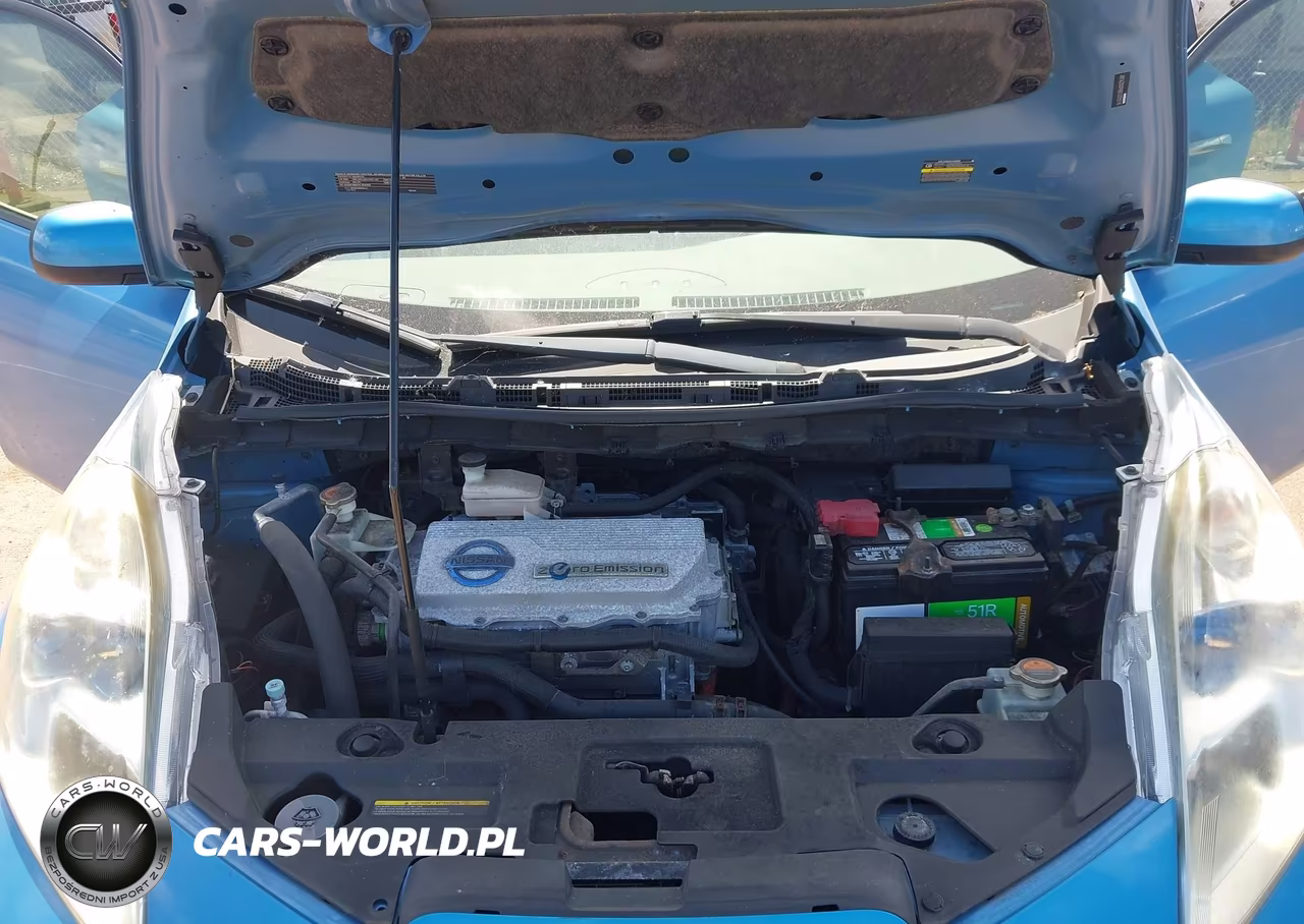 2011 Nissan Leaf Sl VIN:JN1AZ0CP4BT005516 - 10