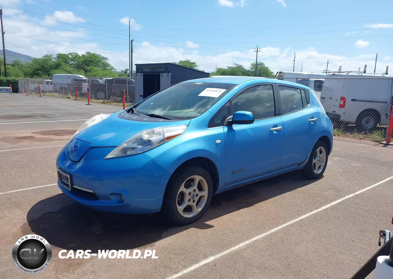 2011 Nissan Leaf Sl VIN:JN1AZ0CP4BT005516 - 2