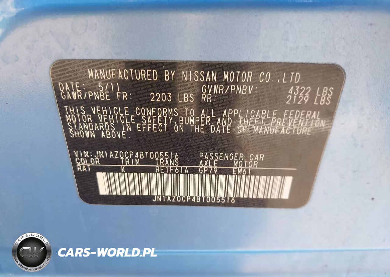 2011 Nissan Leaf Sl VIN:JN1AZ0CP4BT005516 - 9